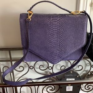 Emily cho real leather handbag